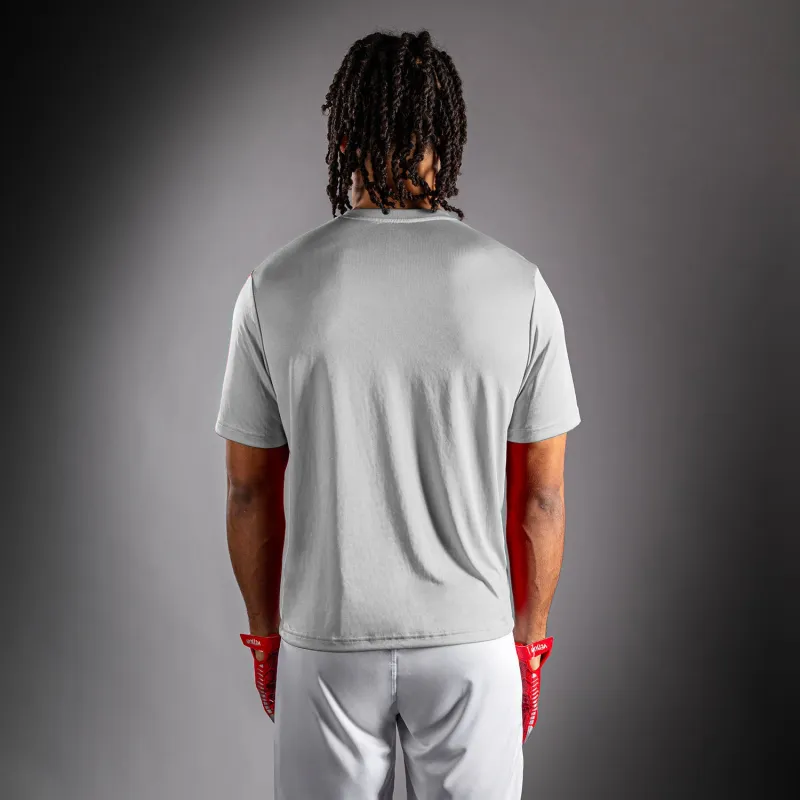 Venum Lineup Performance Short Sleeve T-Shirt - White/Black - Image 3