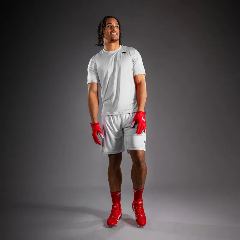 Venum Lineup Performance Short Sleeve T-Shirt - White/Black - Image 4