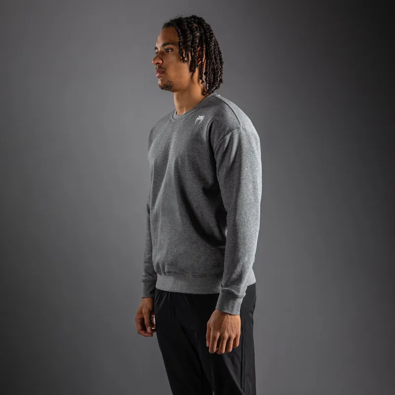 Venum Lineup Personalized Fleece Crew - Grey/White - Image 3