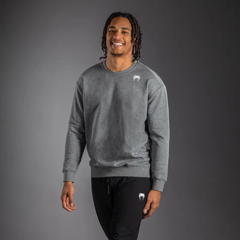 Venum Lineup Personalized Fleece Crew - Grey/White - Image 5