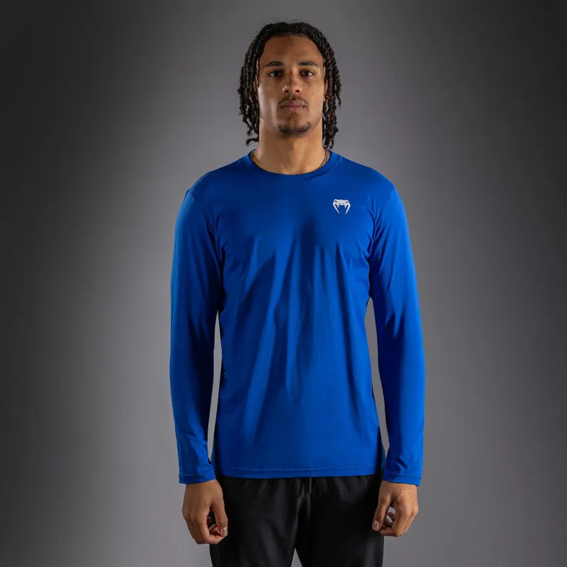 Venum Lineup Personalized Long Sleeve T-Shirt - Royal Blue/White - Image 5