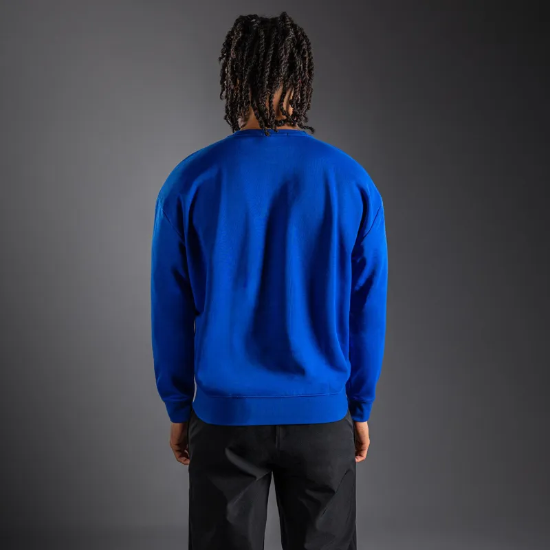 Venum Lineup Personalized Fleece Crew Royal - Blue/White - Image 4