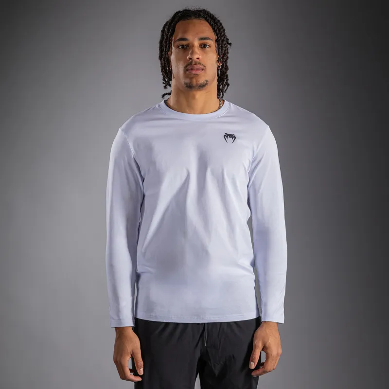 Venum Lineup Personalized Long Sleeve T-Shirt - White/Black - Image 5