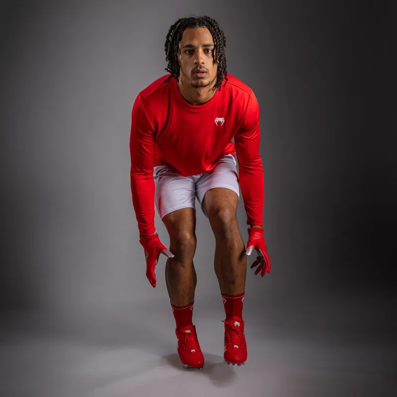 Venum Lineup Personalized Performance Long Sleeve T-Shirt - Red/White - Image 5