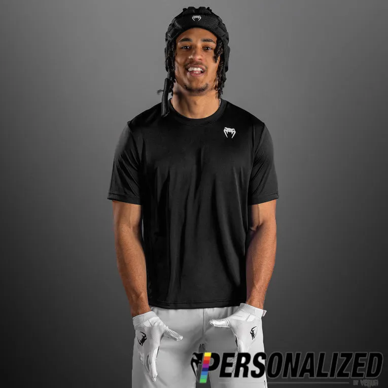 Venum Lineup Personalized Performance Short Sleeve T-Shirt - Black/White