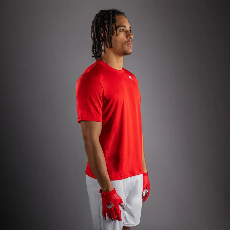Venum Lineup Personalized Performance Short Sleeve T-Shirt - Red/White - Image 2
