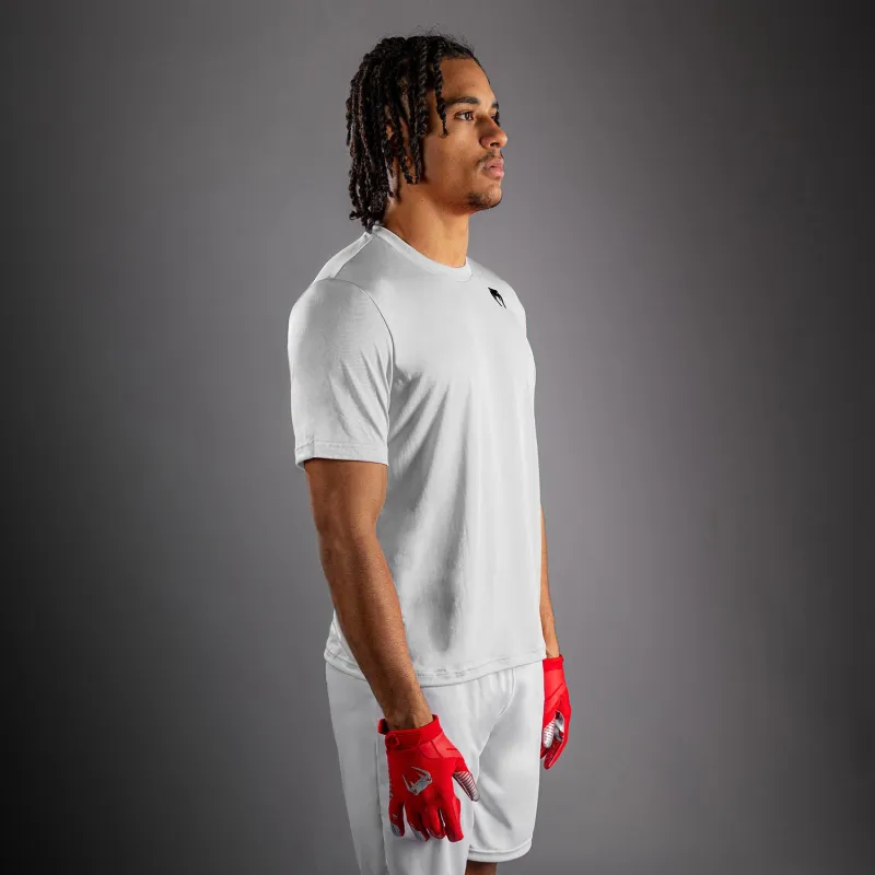 Venum Lineup Personalized Performance Short Sleeve T-Shirt - White/Black - Image 2