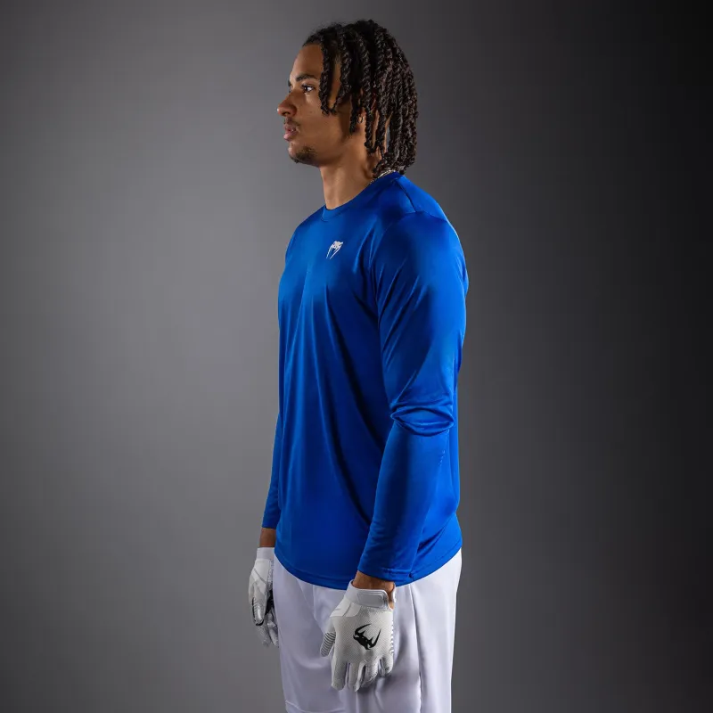 Venum Lineup Personalized Performance Long Sleeve T-Shirt Royal - Blue/White - Image 3