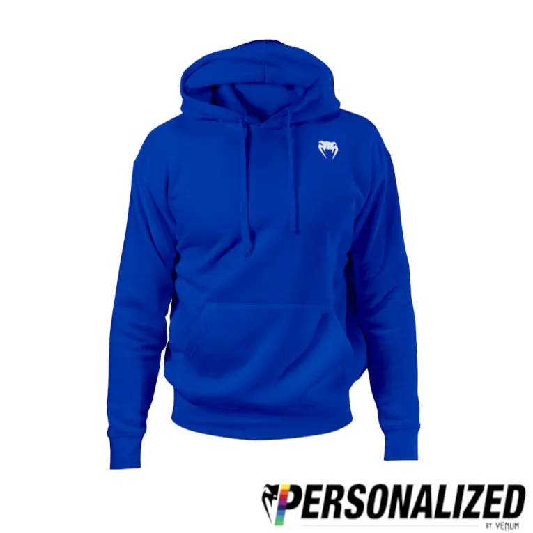 Venum Lineup Personalized Pullover Hoodie Royal Blue/White