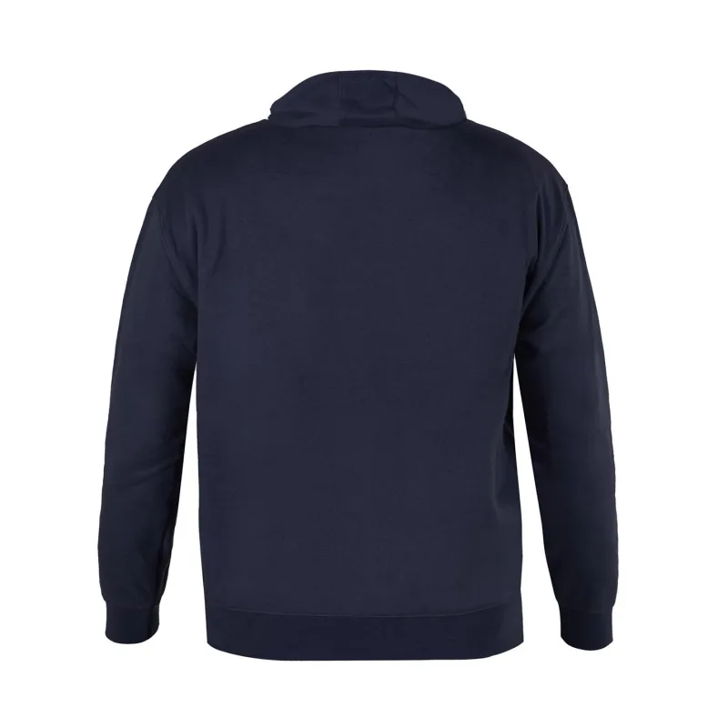 Venum Lineup Pullover Hoodie Navy Blue/White - Image 2