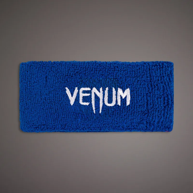 Venum Lineup Wide Bicep Bands - Royal Blue/White - Image 3