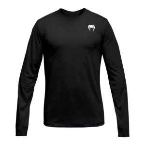 Venum Lineup Youth Performance Long Sleeve T-Shirt - Black/White