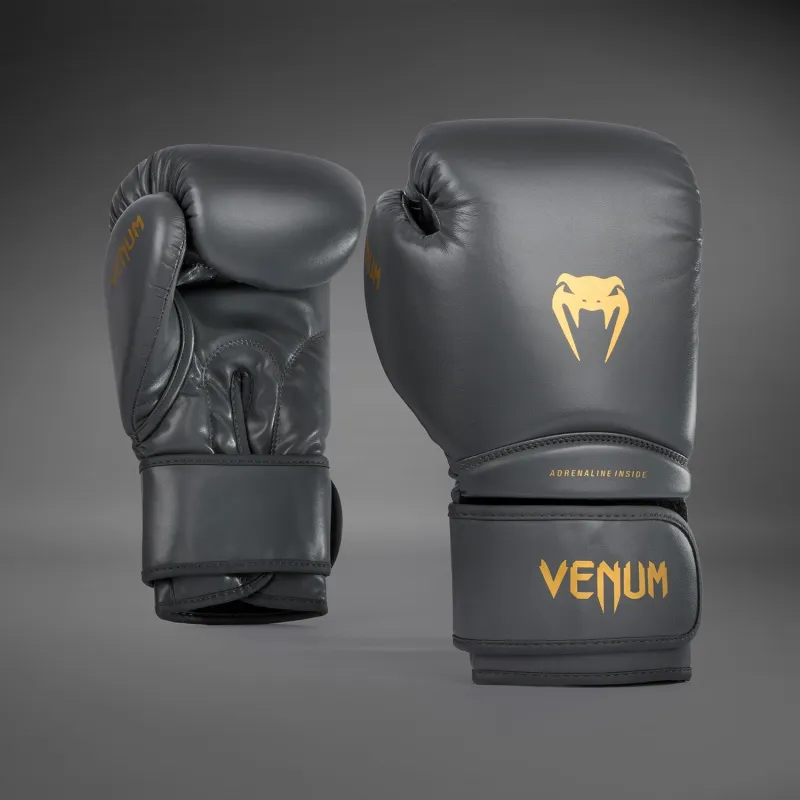 Venum Contender 1.5 Kids Boxing Gloves - Graphite/Gold