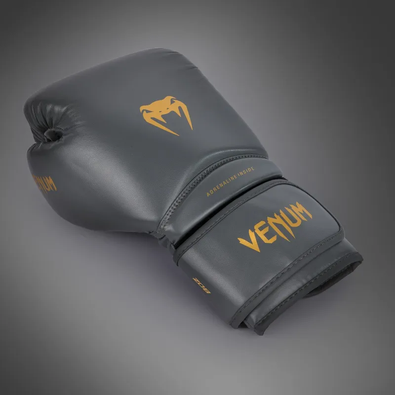 Venum Contender 1.5 Kids Boxing Gloves - Graphite/Gold - Image 4