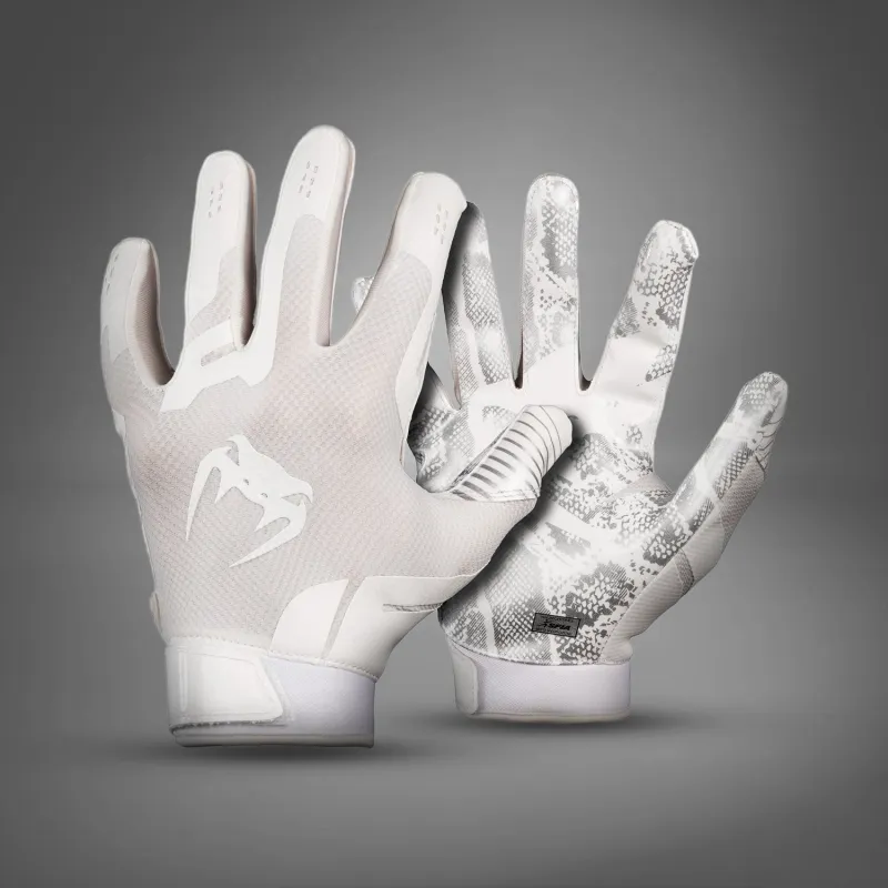 Venum Elite Football Gloves - White/White