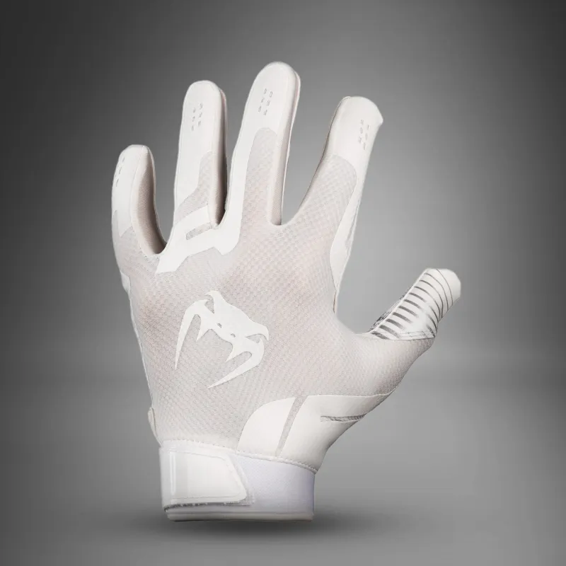 Venum Elite Football Gloves - White/White - Image 2