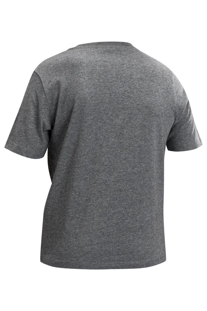 Venum Lineup Youth Personalized Short Sleeve T-Shirt - Heather Grey/White - Image 2