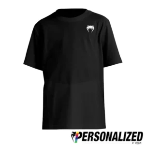 Venum Lineup Youth Personalized Short Sleeve T-Shirt - Black/White