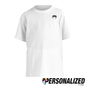 Venum Lineup Youth Personalized Short Sleeve T-Shirt - White/Black