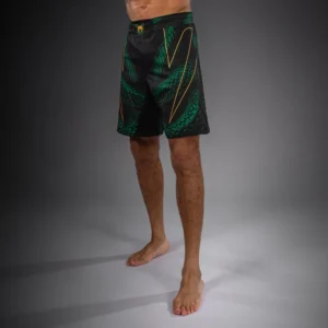 Venum Matupa Fightshorts - Black/Green/Gold
