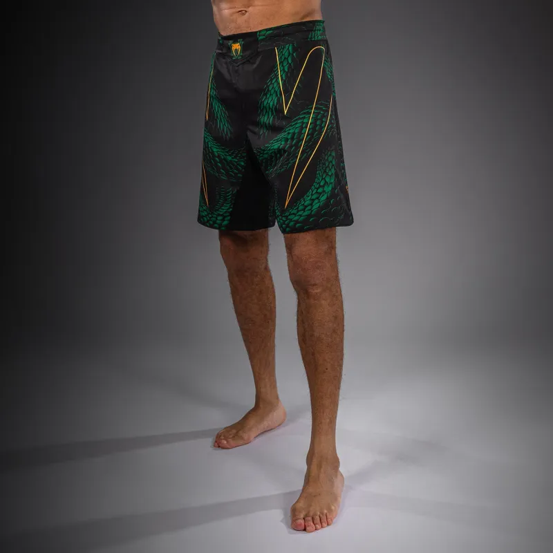Venum Matupa Fightshorts - Black/Green/Gold