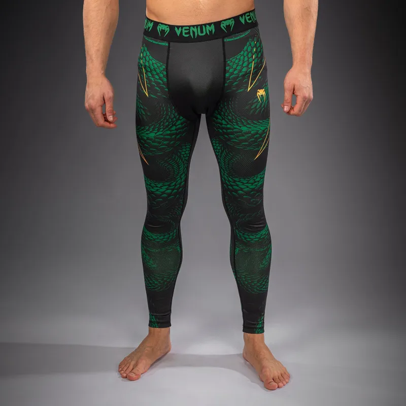 Venum Matupa Spats - Black/Green/Gold