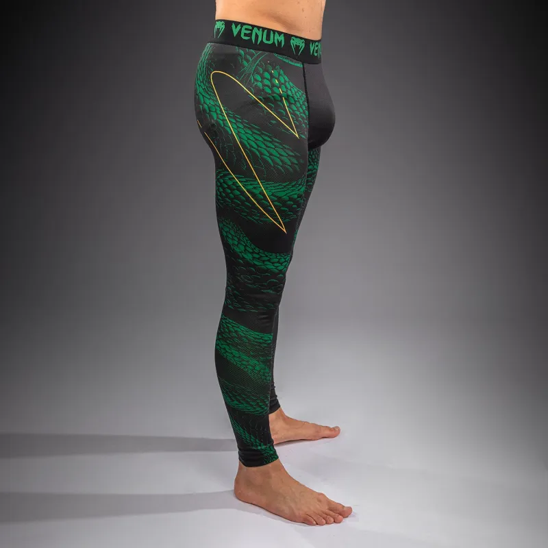 Venum Matupa Spats - Black/Green/Gold - Image 3
