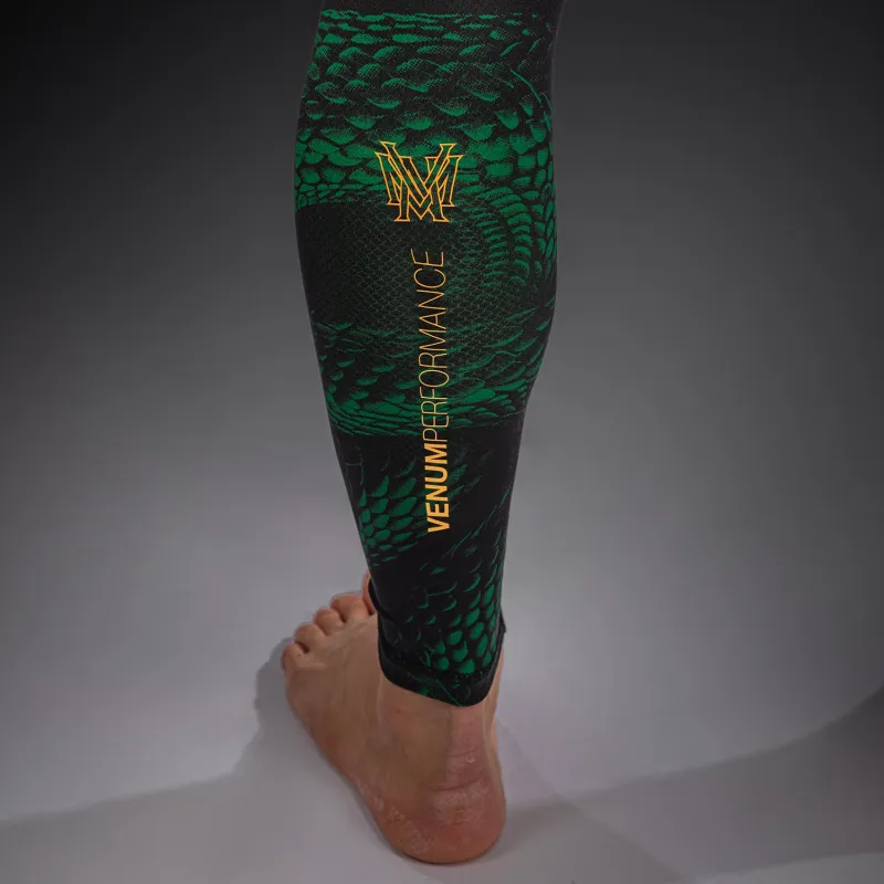 Venum Matupa Spats - Black/Green/Gold - Image 5