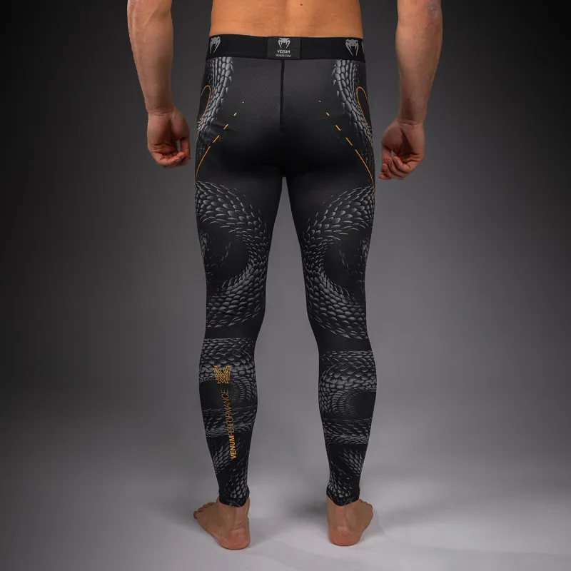 Venum Matupa Spats - Black/Grey/Gold - Image 4