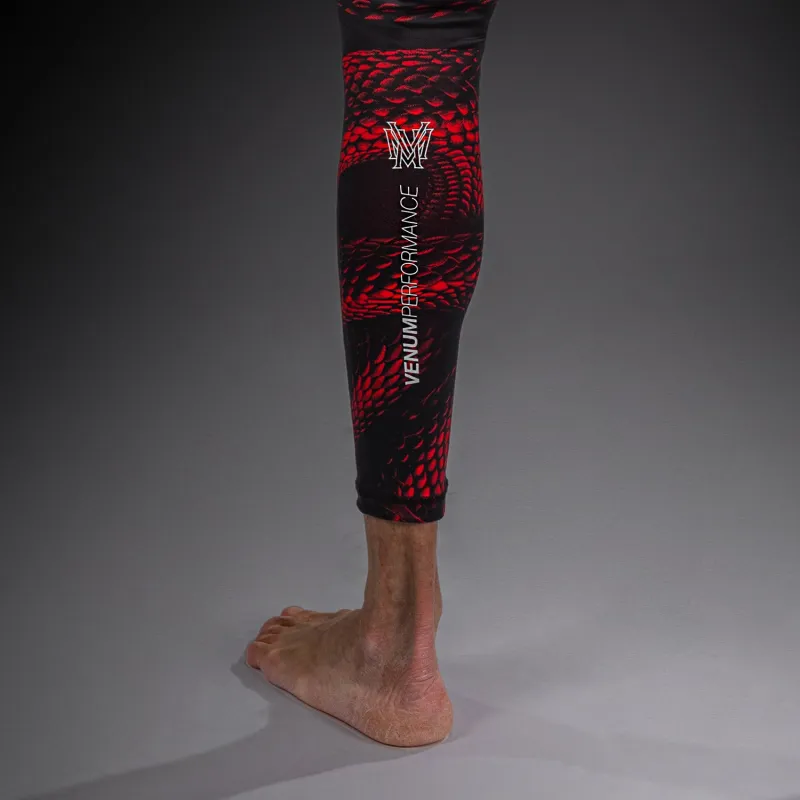 Venum Matupa Spats - Black/Red/Silver - Image 4