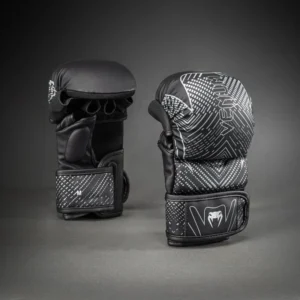 Venum Midnight Fury Sparring Gloves - Black/Grey/Silver