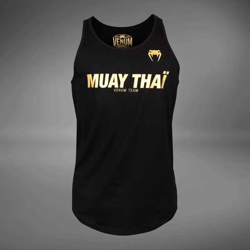 Venum Muay Thai VT Tank Top - Black/Gold