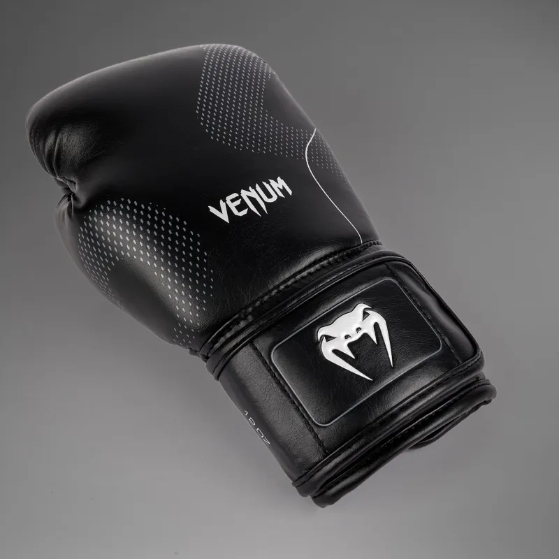 Venum Nexus Boxing Gloves - Black/Silver - Image 3