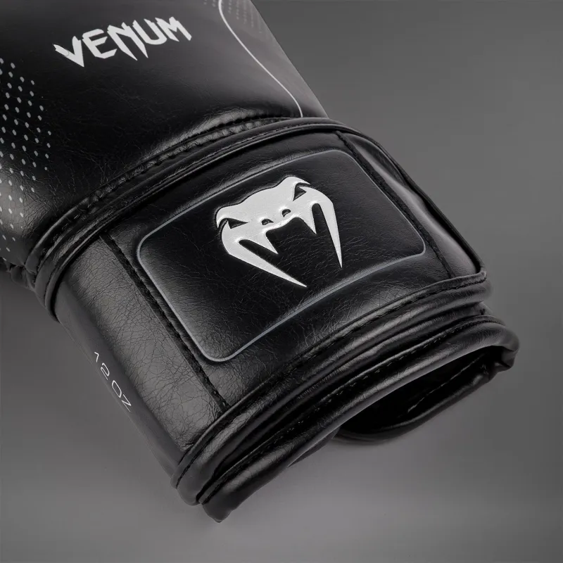 Venum Nexus Boxing Gloves - Black/Silver - Image 4
