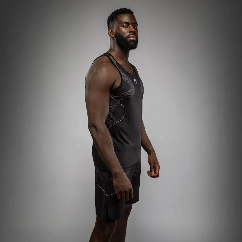 Venum Nexus Dry-Tech Tank Top - Black/Silver - Image 4