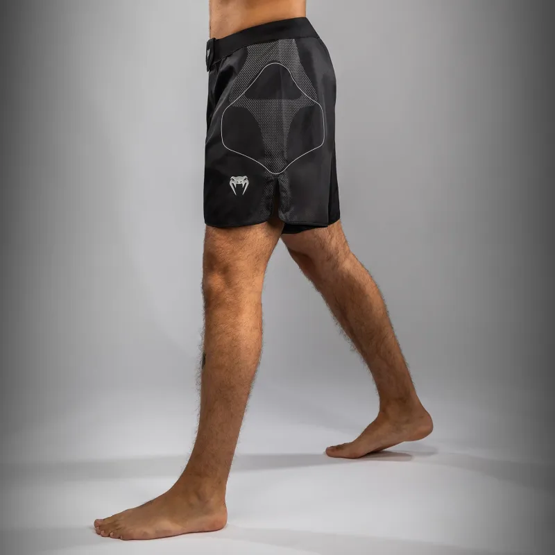 Venum Nexus Fight Shorts - Black/Silver - Image 2