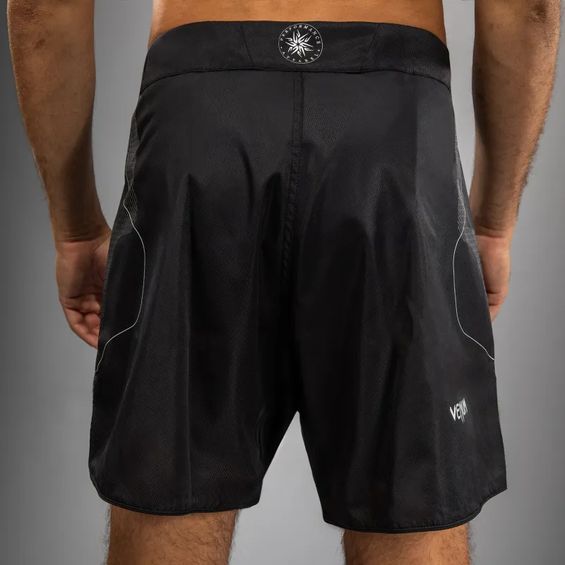 Venum Nexus Fight Shorts - Black/Silver - Image 5
