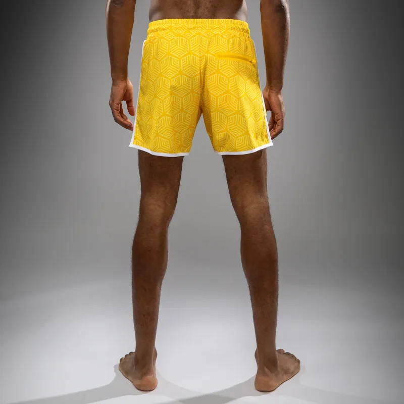 Venum Octane Board Shorts - Vibrant Yellow - Image 3