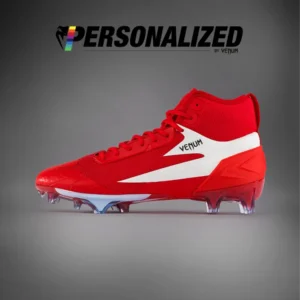 Venum Personalized Elite Football Cleats - Red/White