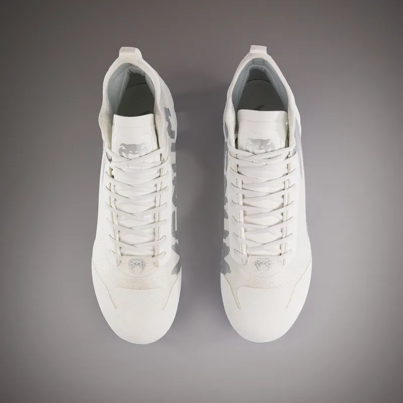 Venum Personalized Elite Football Cleats - White/Silver - Image 3