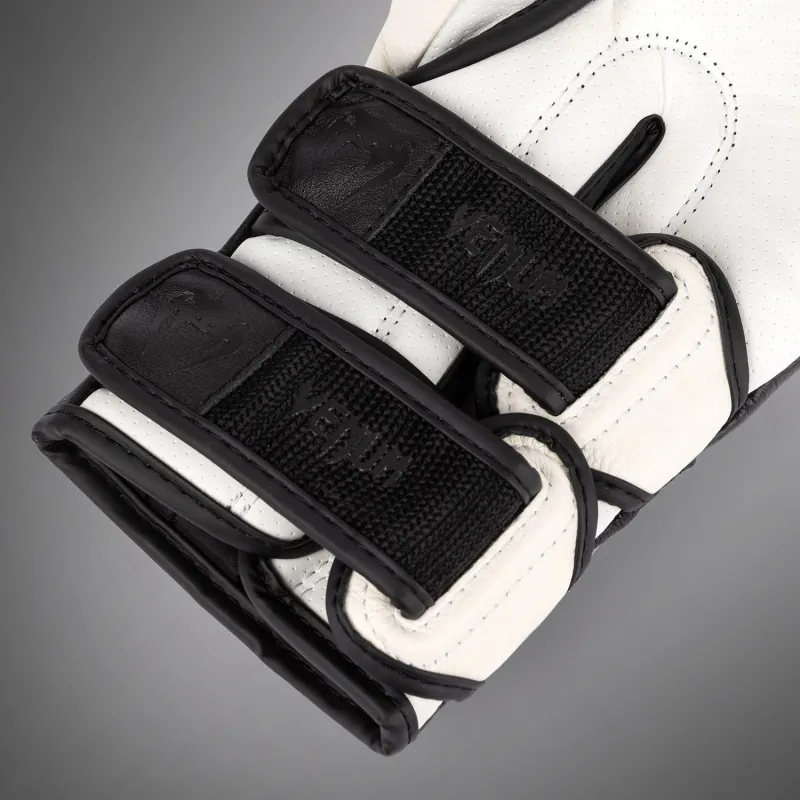 Venum Reverso Boxing Gloves - Snow White/Black - Image 5