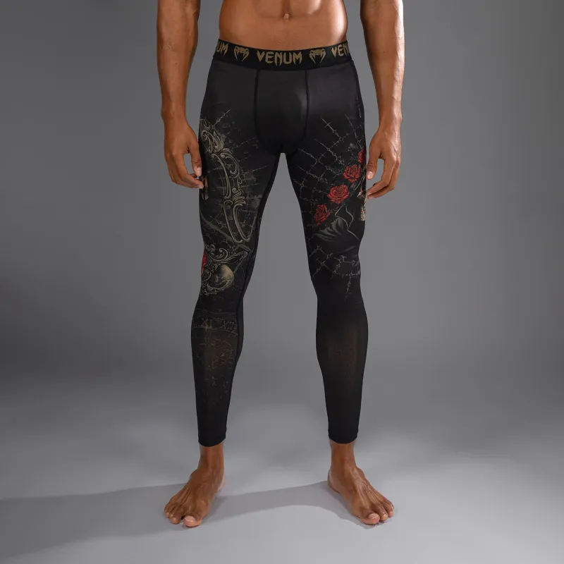 Venum Santa Muerte 5.0 Men’s Spats - Deep Black/Gold