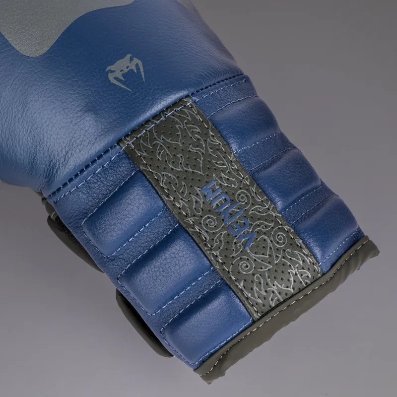 Venum Reverso Boxing Gloves - Storm Grey/Royal Blue - Image 3