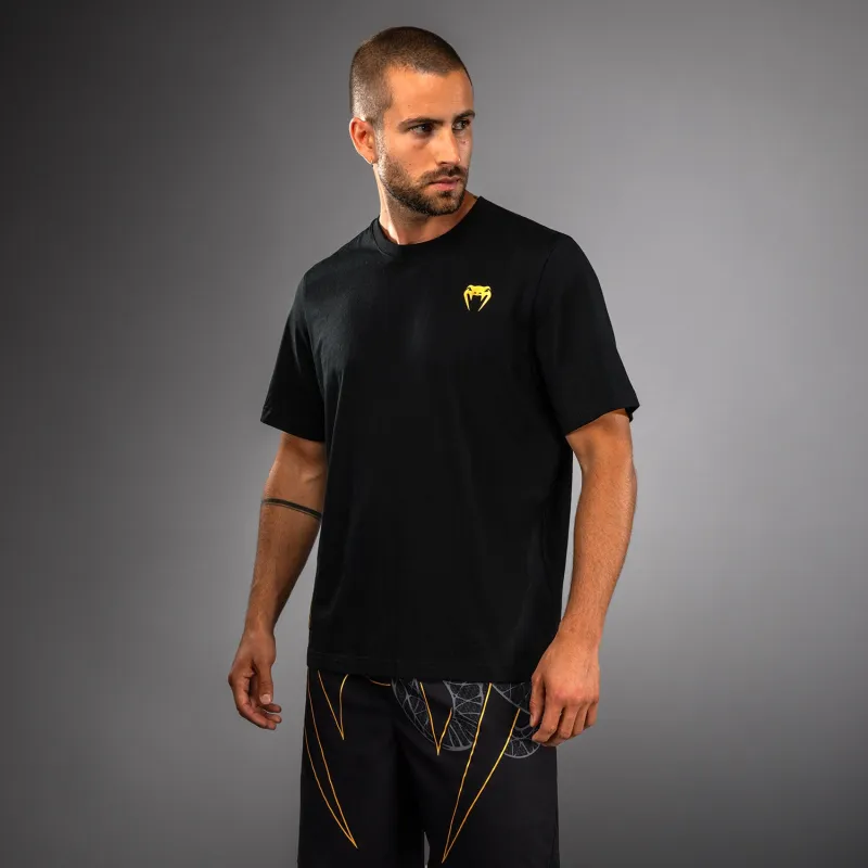 Venum Serpenti T-Shirt - Black/Silver/Gold - Image 2