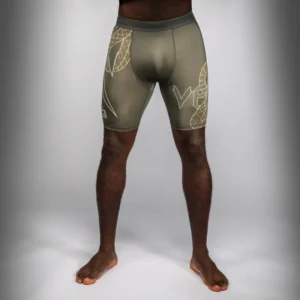 Venum Serpenti Vale Tudo Shorts - Khaki/Bronze/Ivory