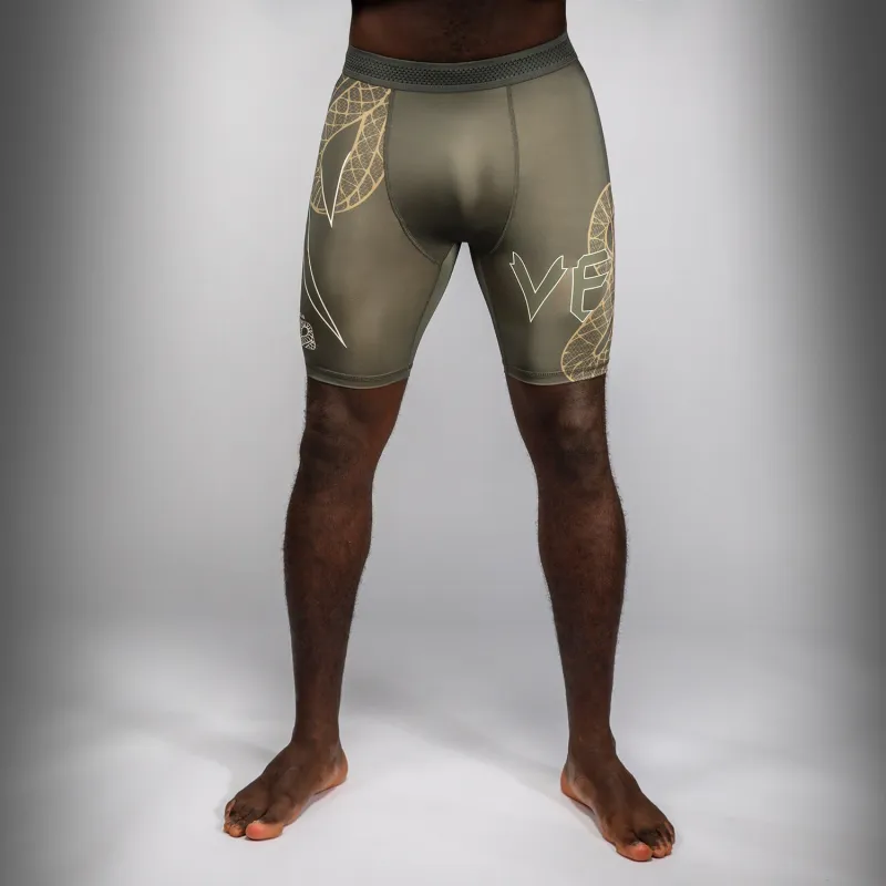 Venum Serpenti Vale Tudo Shorts - Khaki/Bronze/Ivory