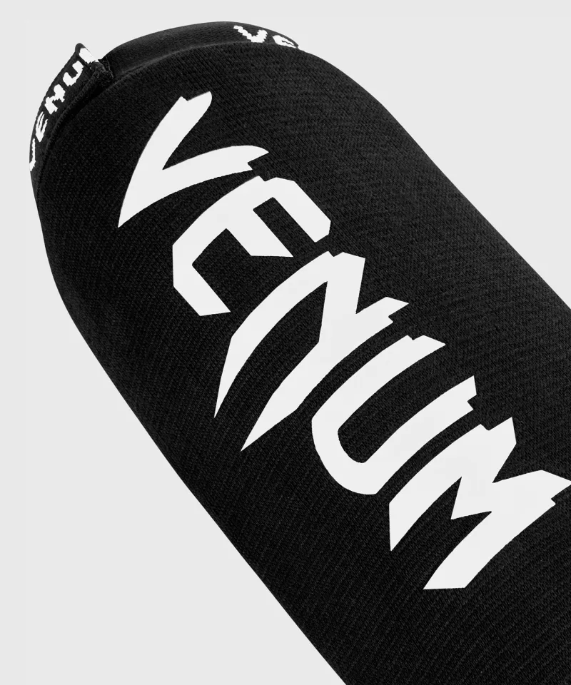 Venum Shin Guards Kontact - Black/White - Image 2