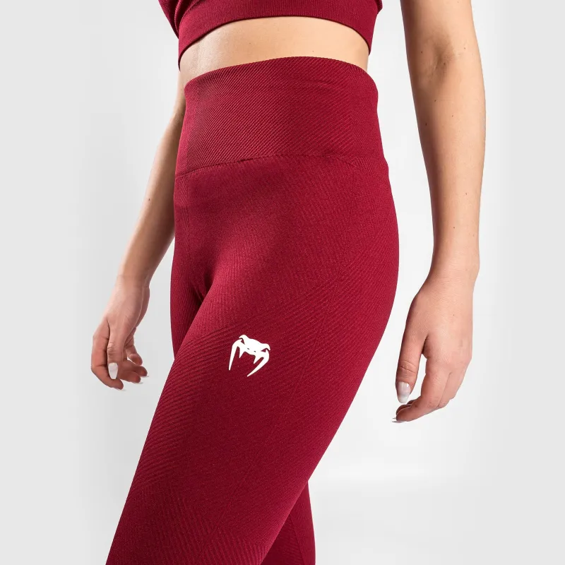 Venum Sparring Seamless 7/8 Leggings - For Women - Burgundy - Image 5