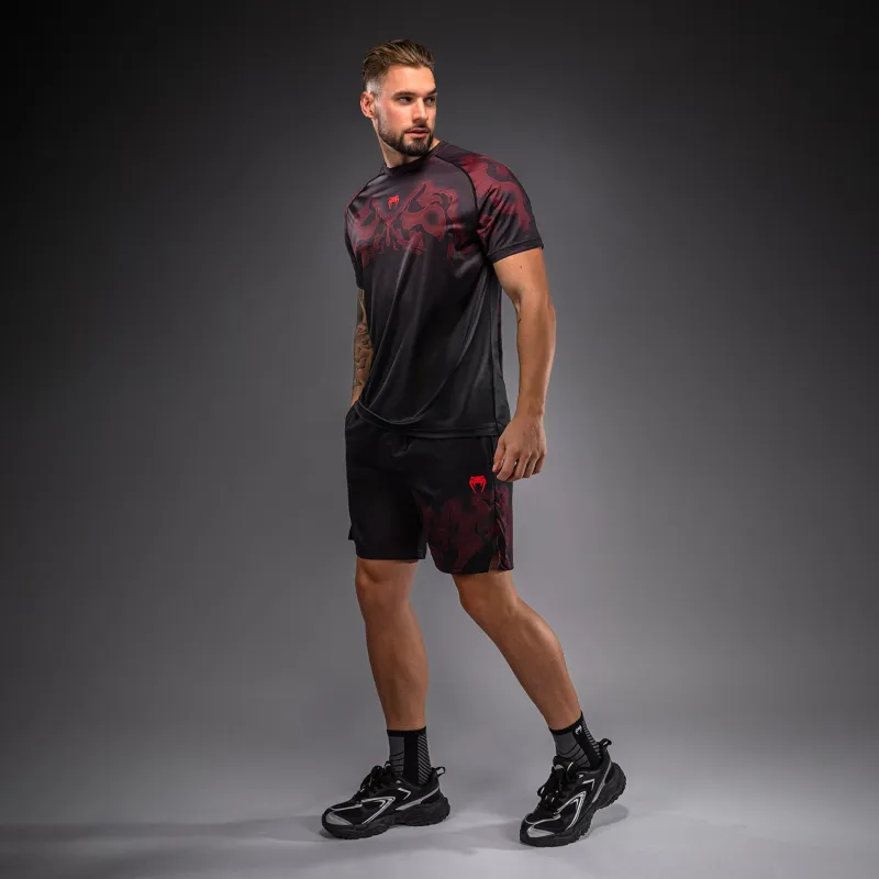 Venum Spectre Dry-Tech T-Shirt - Black/Red - Image 3