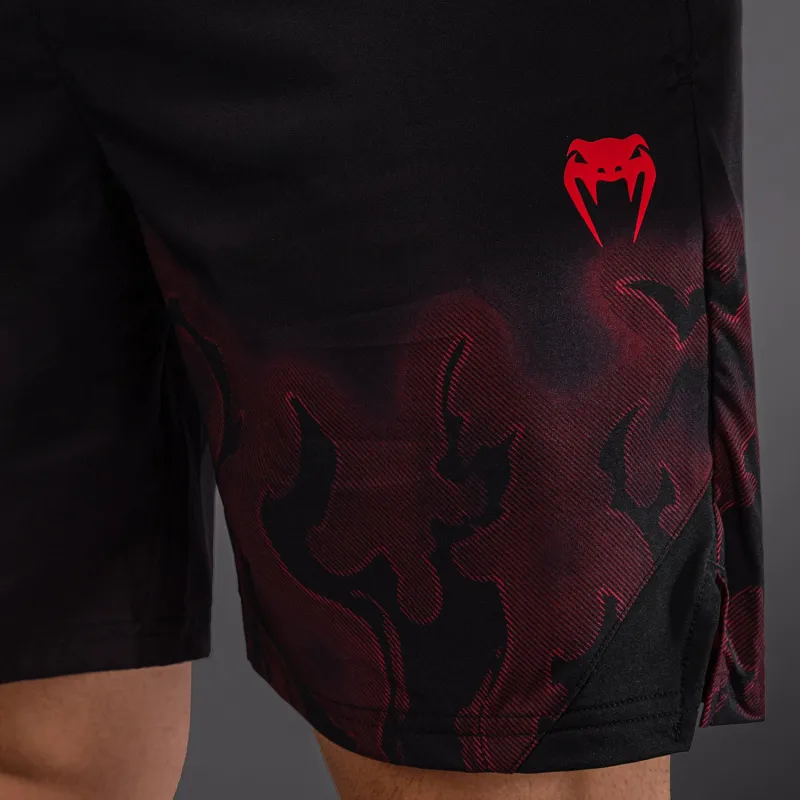 Venum Spectre Training Shorts - Black/Red - Image 5